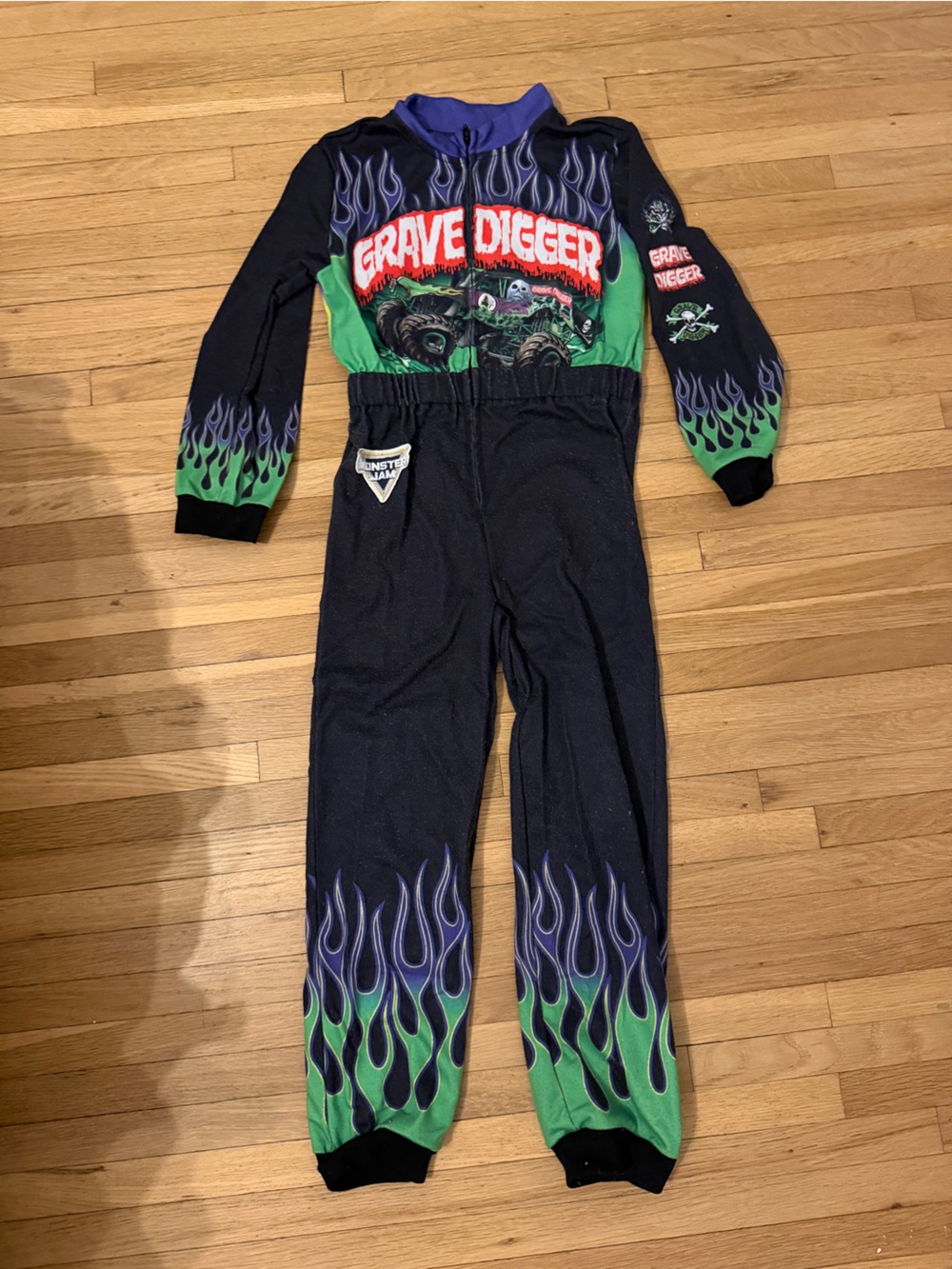 Kids grave digger costume